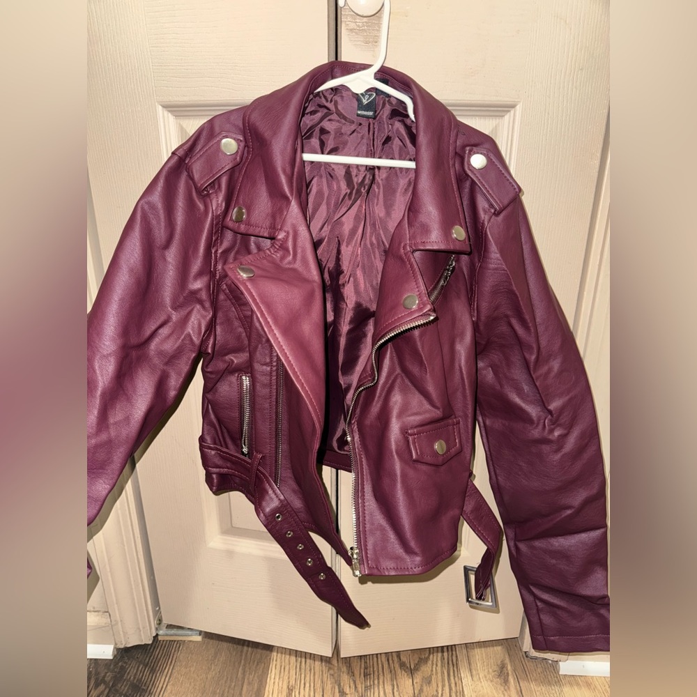 windsor pleather jacket